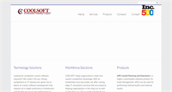 Desktop Screenshot of coolsoft-tech.com