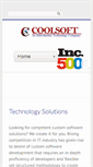 Mobile Screenshot of coolsoft-tech.com